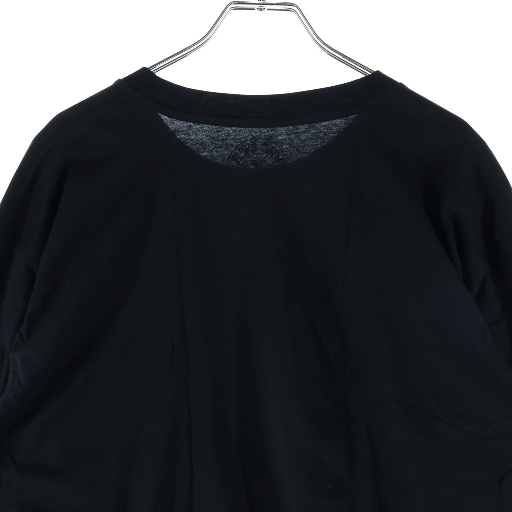 CHROME HEARTS(クロムハーツ) CH L S 1 ネックロゴ 長袖Tシャツ