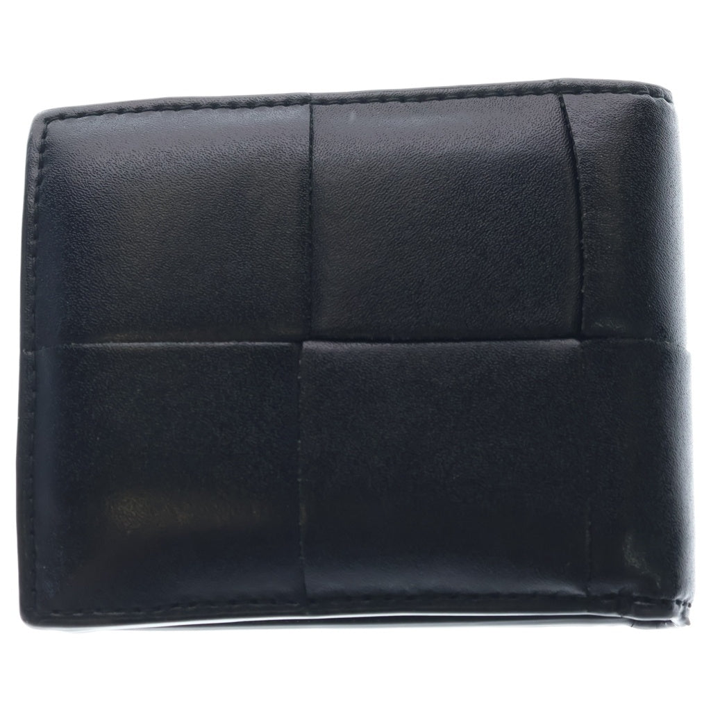 BOTTEGA VENETA(ボッテガヴェネタ) 二つ折り財布 コンパクトウォレット カードケース ブラウン レザー 649605