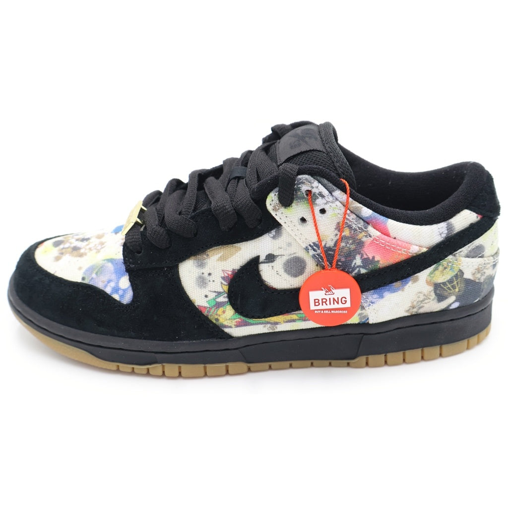 NIKE SB(ナイキエスビー) ×SUPREME Rammellzee DUNK LOW FD8778-001 シュプリーム ラメルジー エスビー ダンク ローカットスニーカー シューズ ブラック/マルチ US8/26.0cm
