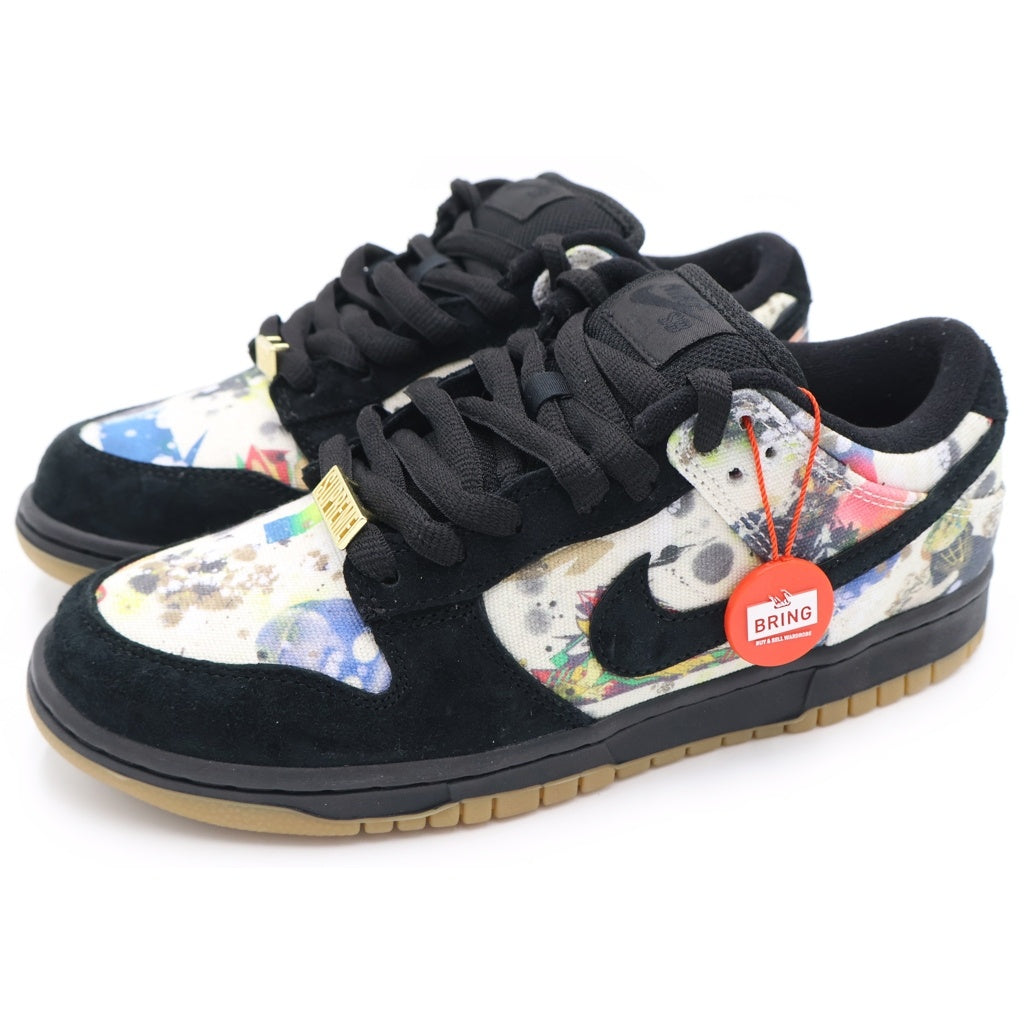 NIKE SB(ナイキエスビー) ×SUPREME Rammellzee DUNK LOW FD8778-001 シュプリーム ラメルジー エスビー ダンク ローカットスニーカー シューズ ブラック/マルチ US8/26.0cm