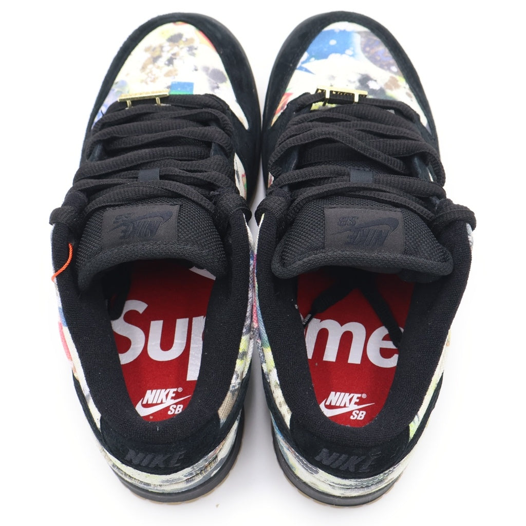 NIKE SB(ナイキエスビー) ×SUPREME Rammellzee DUNK LOW FD8778-001 シュプリーム ラメルジー エスビー ダンク ローカットスニーカー シューズ ブラック/マルチ US8/26.0cm