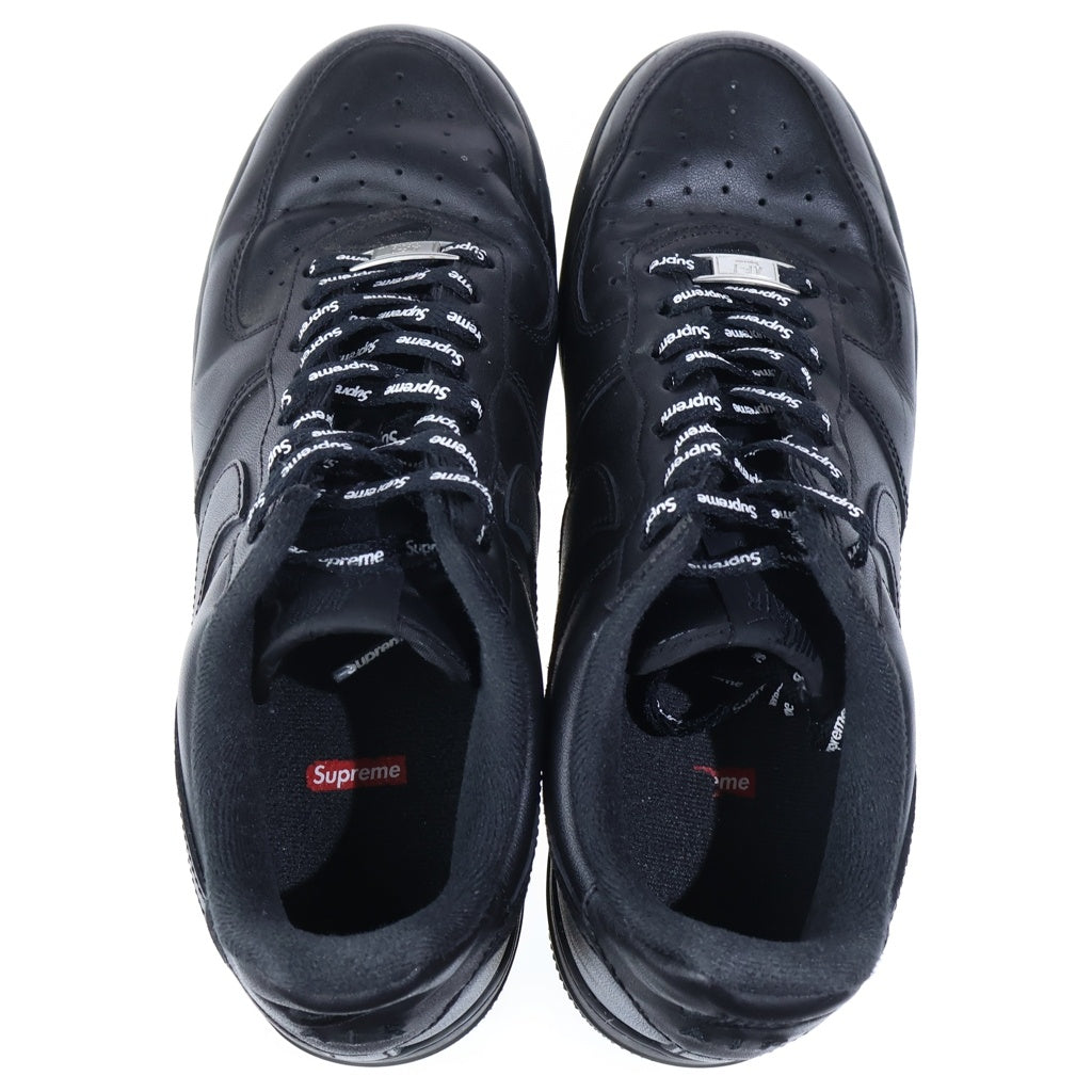 NIKE(ナイキ) ×SUPREME AIR FORCE 1 LOW シュプリーム エアフォース 1 ローカットスニーカー ブラック US9/27cm CU9225-001