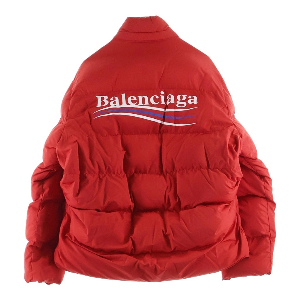BALENCIAGA(バレンシアガ) 23AW キャンペーンロゴ パフィージャケット レッド 758045 TYD36