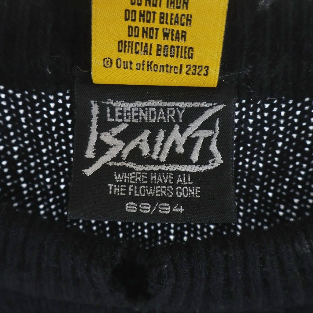 SAINT MICHAEL(セントマイケル) 25AW KLF_CREW NECK KNIT SM-HR1-0000