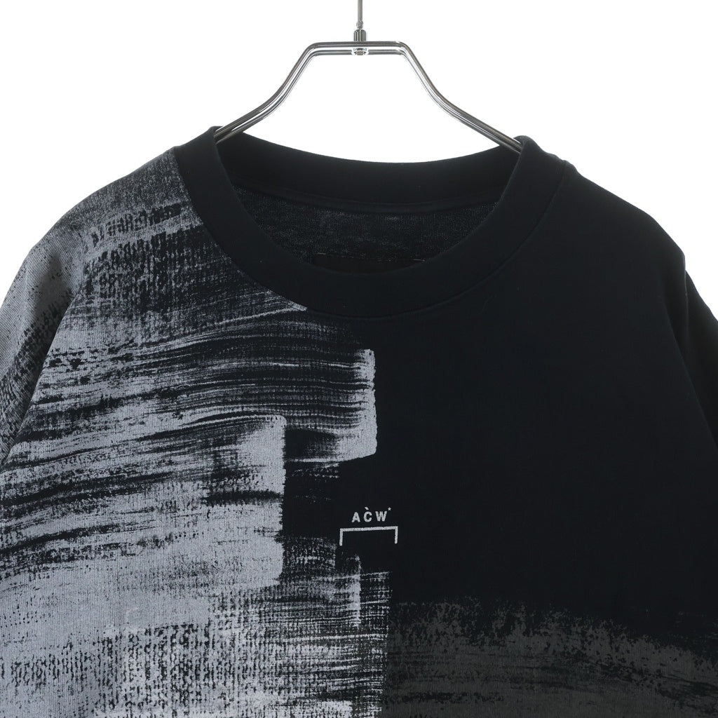 A-COLD-WALL(アコールドウォール) BRUSH STROKE S/S TEE 半袖 クルーネック Tシャツ ブラック