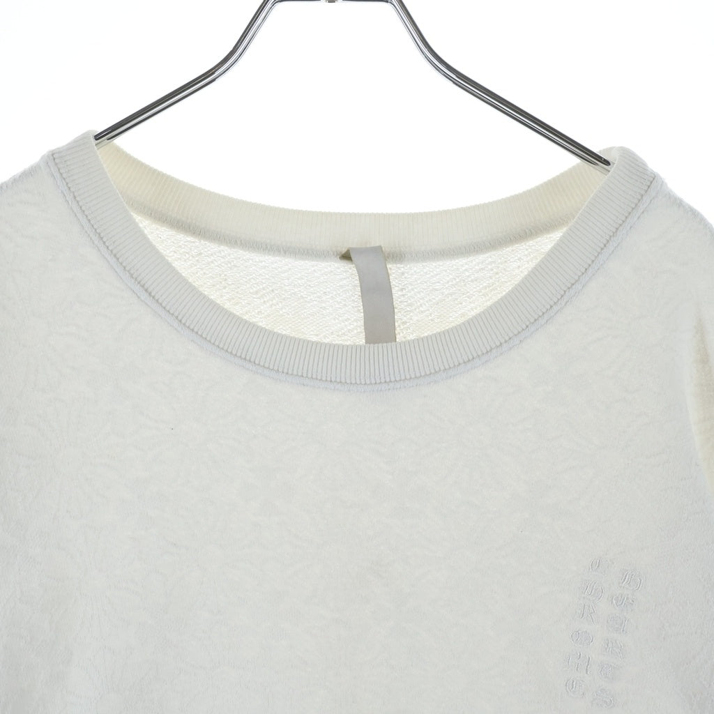 CHROME HEARTS(クロムハーツ) クロムハーツ Y Not 総柄 CHプラス ジャガード スウェット ホワイト