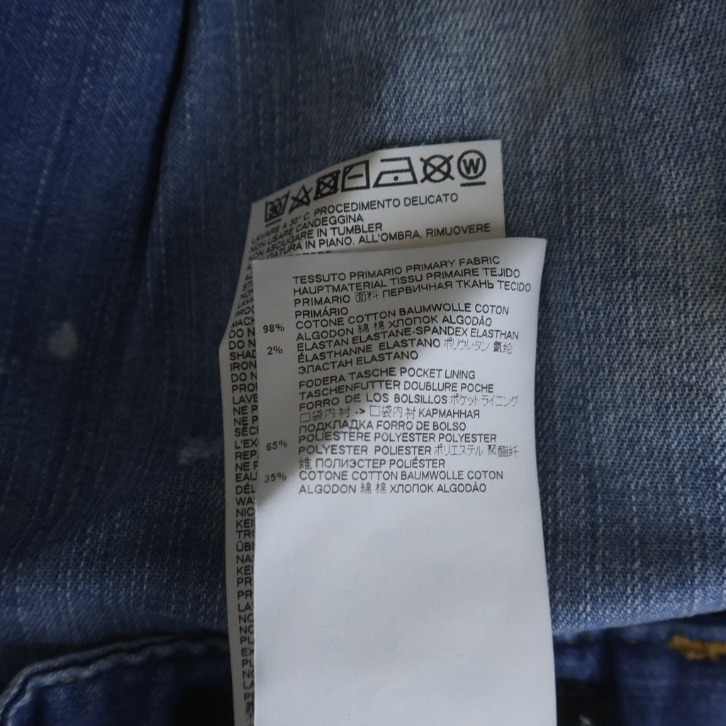 DSQUARED2(ディースクエアード) 20SS Marine Fit マリンフィット デニムショーツ ショートパンツ S74MU0592 S30341