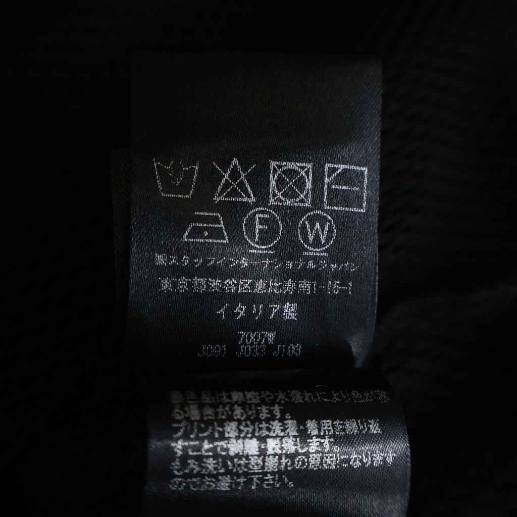 AMIRI(アミリ) ナイロンメッシュ ジャージ 半袖 クルーネック Tシャツ ブラック SRSS23MSS025SMRCOMO