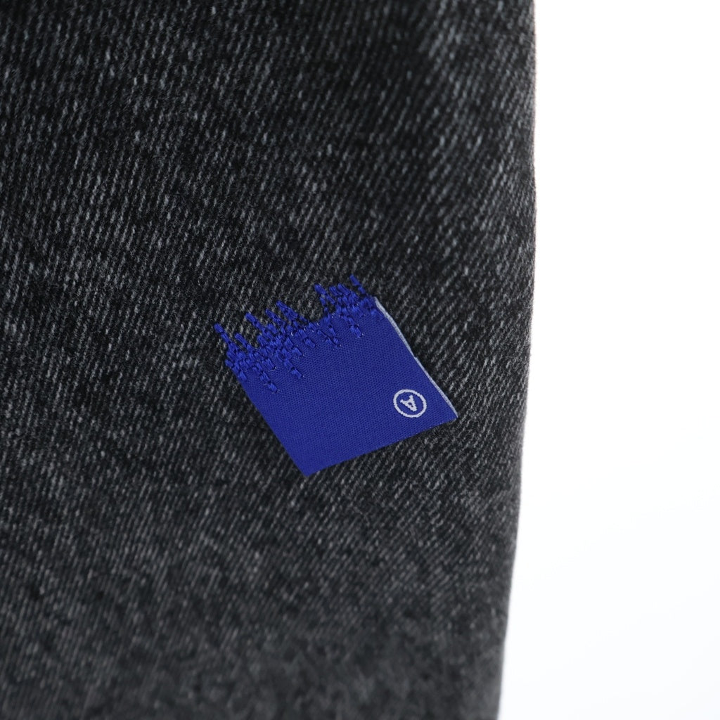 ADER ERROR(アーダーエラー) ルーズフィット テーパード バギーデニムパンツ ブラック BMSGFYJE0103BKL