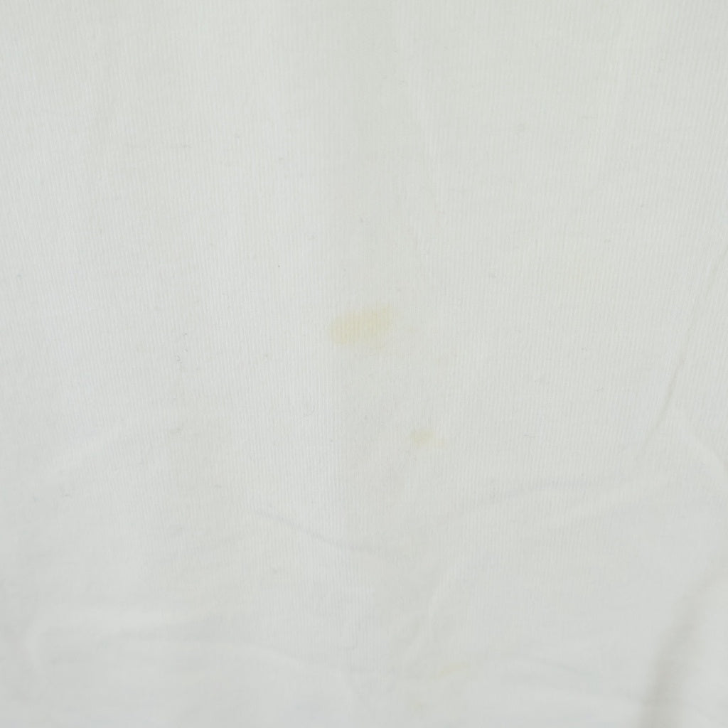 BALENCIAGA(バレンシアガ) Logo Crewneck Damaged Collar Shortsleeve ロゴクルーネックダメージカラーショートスリーブ 半袖カットソー ホワイト HT83 612966 TMVB4