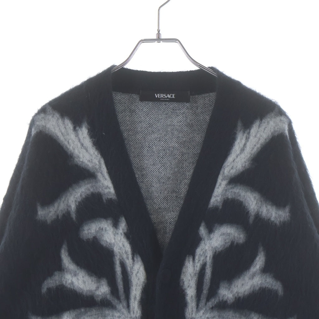 VERSACE(ヴェルサーチ) Acanthus Leaves Mohair-Blend アカンサス