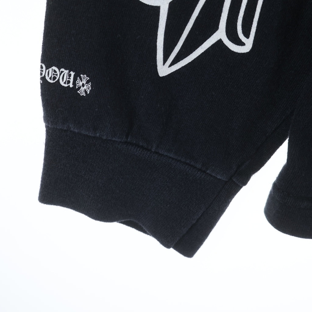CHROME HEARTS(クロムハーツ) CH L S LTD ラスベガス限定袖フローラルプリント長袖カットソー ブラック