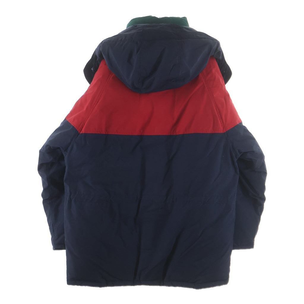 Eddie Bauer(エディバウワー) 90s ナイロン ダウンジャケット ネイビー/レッド 0010070