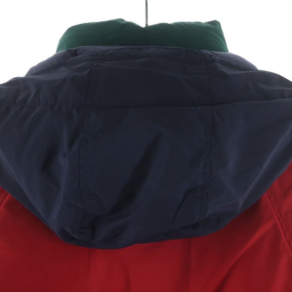 Eddie Bauer(エディバウワー) 90s ナイロン ダウンジャケット ネイビー/レッド 0010070