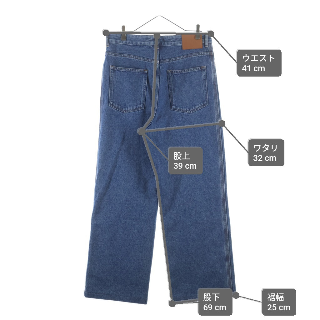 LOEWE(ロエベ) 25AW アナグラム刺繍 デニムパンツ インディゴ H526Y11WA6
