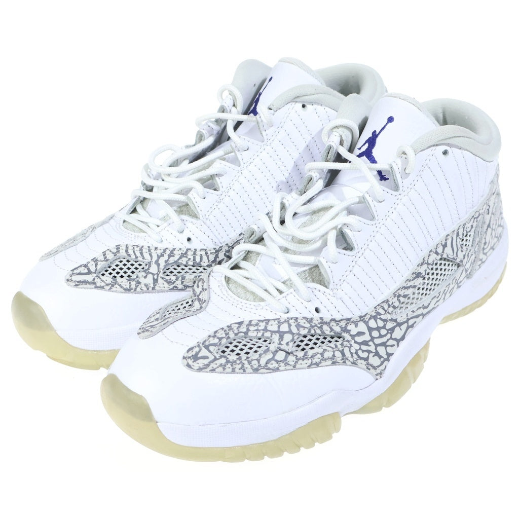 NIKE(ナイキ) AIR JORDAN11 RETRO LOW エアージョーダン11 ローカットスニーカー ホワイト US9/27cm 306008-102