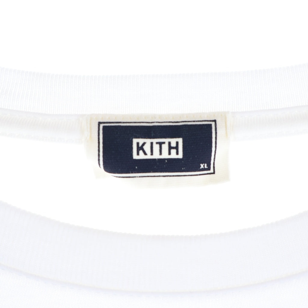 KITH(キス) ビバリーヒルズ限定 フロントプリント 半袖 クルーネック Tシャツ ホワイト KHM033753
