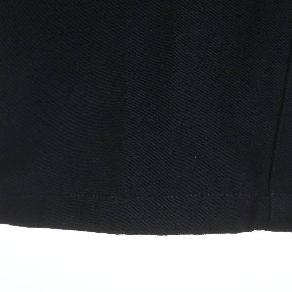 Y's for men(ワイズフォーメン) ウール混 サイドライン 3タックスラックスパンツ ブラック MR-P12-102