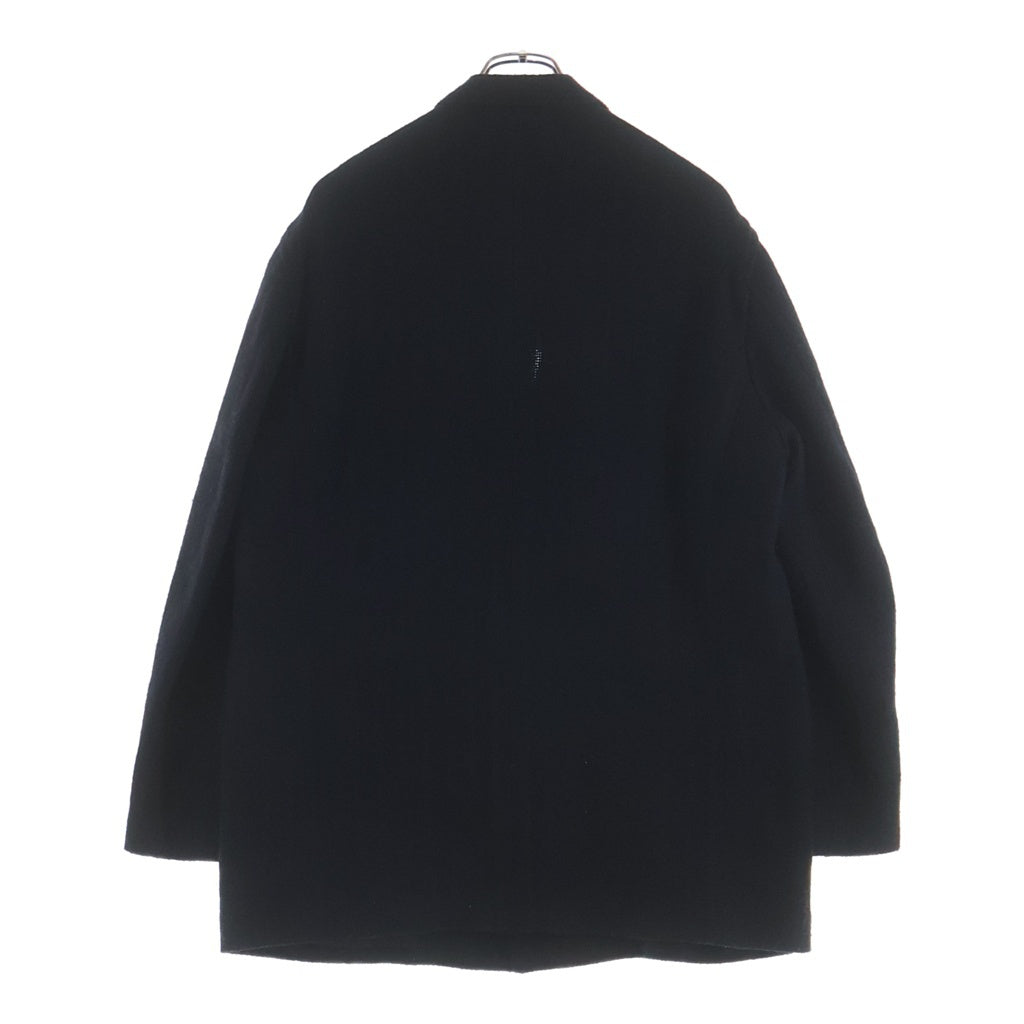 Y's for men(ワイズフォーメン) ストライプ ジップアップ ボタンテーラードジャケット ネイビー MX-J20-901