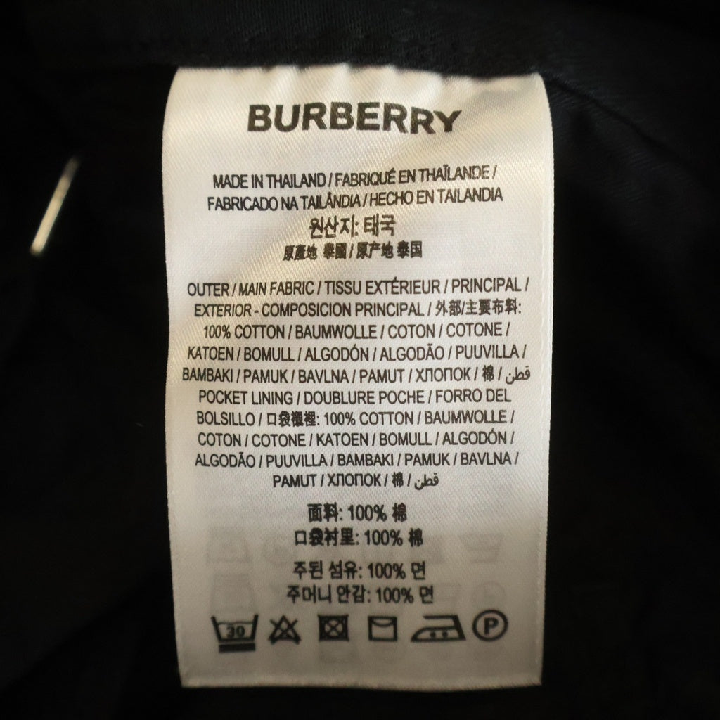 BURBERRY(バーバリー) Bermuda Shorts バルミューダショーツ ショートカーゴパンツ ブラック 8065390