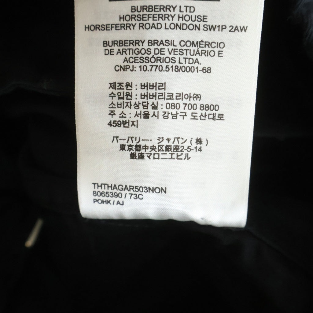 BURBERRY(バーバリー) Bermuda Shorts バルミューダショーツ ショートカーゴパンツ ブラック 8065390