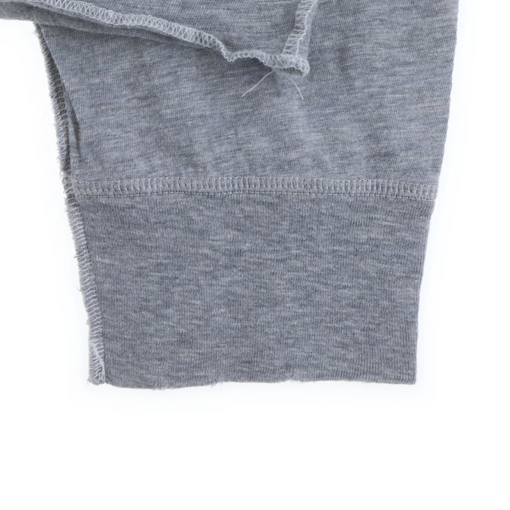 DSQUARED2(ディースクエアード) 25SS レイヤードデザイン ダメージ加工 長袖Tシャツ ホワイト/グレー S74GD1421 DTJ005
