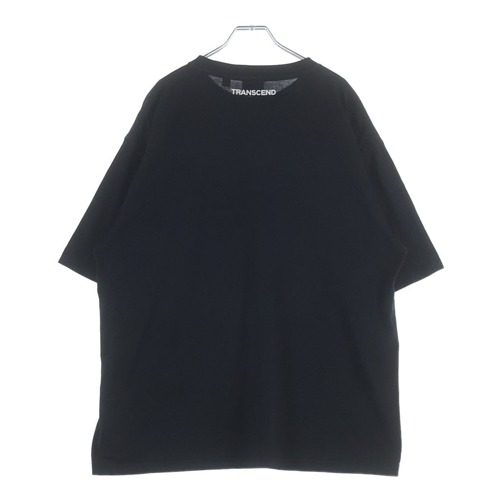 BURBERRY(バーバリー) ロゴプリント半袖Tシャツ クルーネックカットソー ブラック 8070132