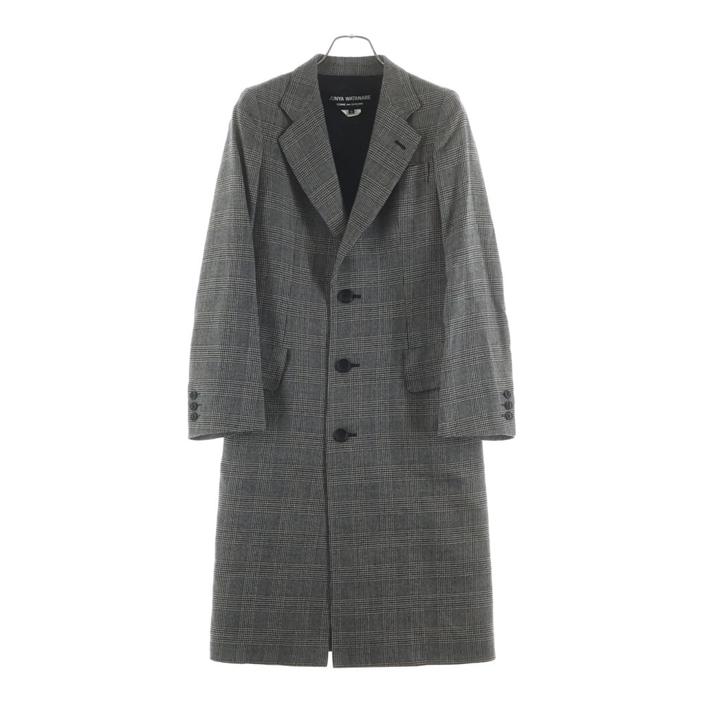 JUNYA WATANABE COMME des GARCONS(ジュンヤワタナベ コムデギャルソン) チェック 千鳥格子 チェスターコート マルチカラー JJ-C045 レディース