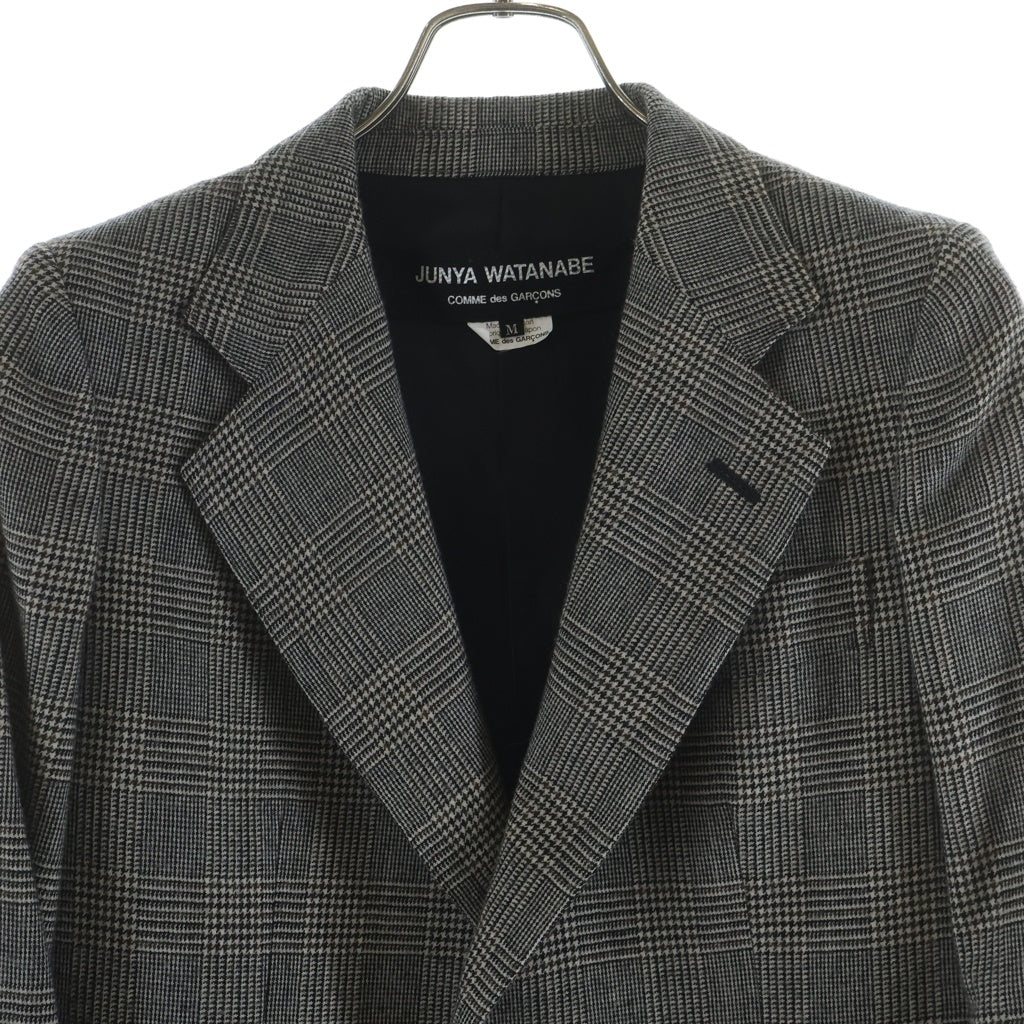 JUNYA WATANABE COMME des GARCONS(ジュンヤワタナベ コムデギャルソン) チェック 千鳥格子 チェスターコート マルチカラー JJ-C045 レディース