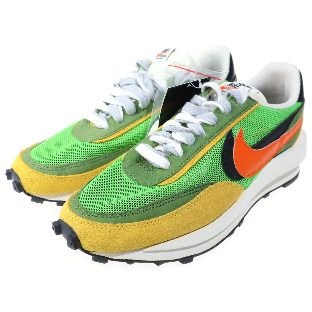 NIKE(ナイキ) ×sacai LD WAFFLE サカイ LD ワッフル ローカットスニーカー グリーン/オレンジ US8/26cm BV0073-300
