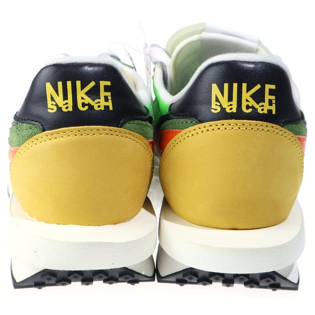 NIKE(ナイキ) ×sacai LD WAFFLE サカイ LD ワッフル ローカットスニーカー グリーン/オレンジ US8/26cm BV0073-300