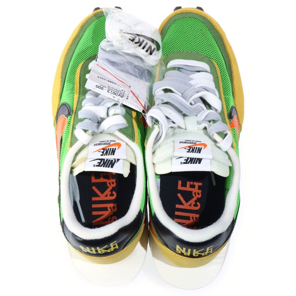 NIKE(ナイキ) ×sacai LD WAFFLE サカイ LD ワッフル ローカットスニーカー グリーン/オレンジ US8/26cm BV0073-300