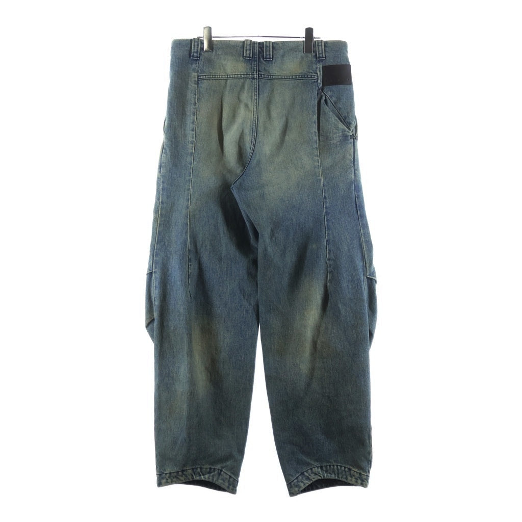 DEVOA(デヴォア) Denim Baggy Pants デニムバギーパンツ インディゴ
