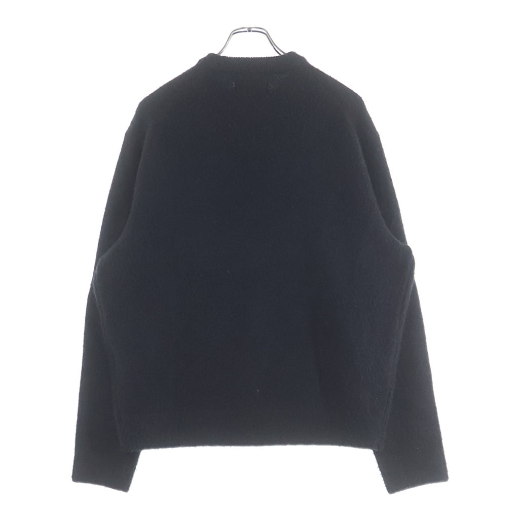 THISISNEVERTHAT(ディスイズネバーザット) Heart Logo knit Sweater ハートロゴ ニットセーター フロントデザイン ダークネイビー