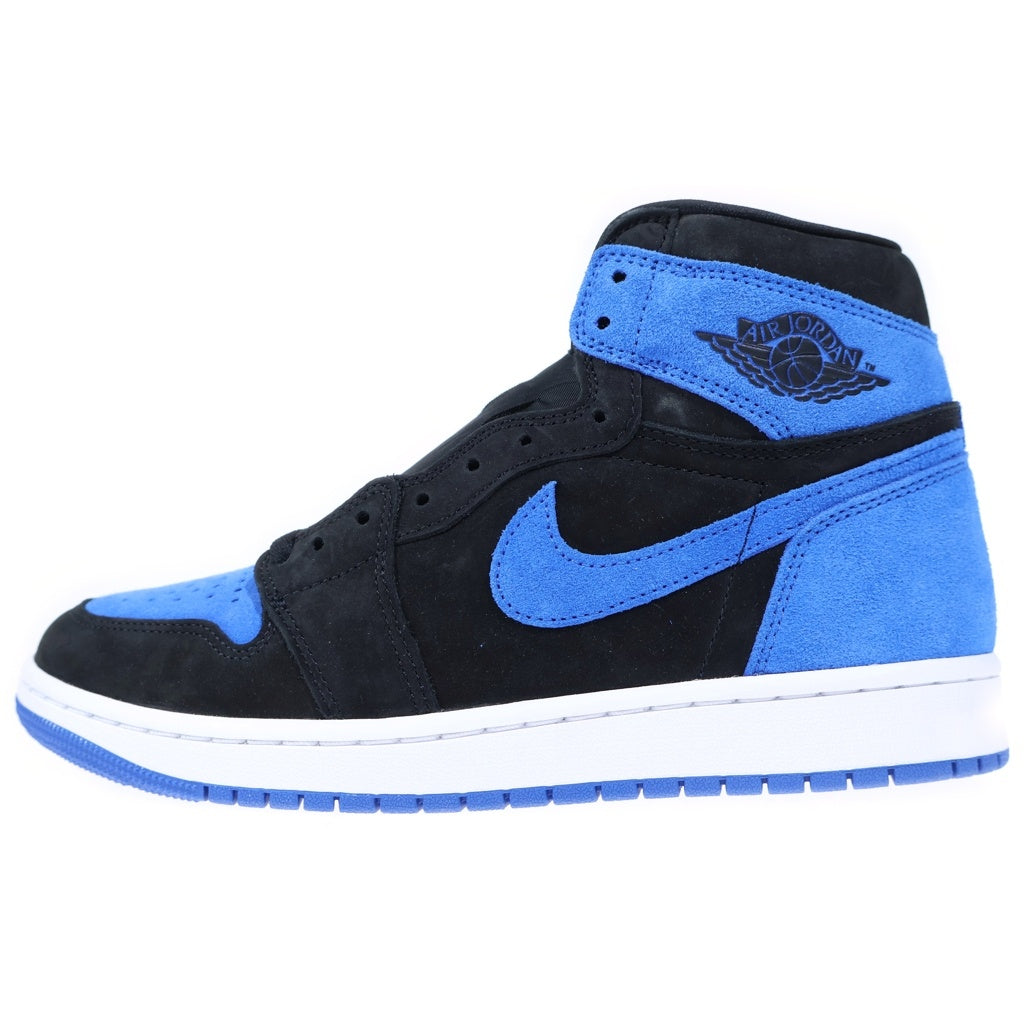 NIKE(ナイキ) AIR JORDAN 1 RETRO HIGH OG ROYAL REIMAGINED DZ5485-042 エアジョーダン1 レトロ ロイヤル リイマジンド ハイカットスニーカー ブラック/ブルー US9/27cm