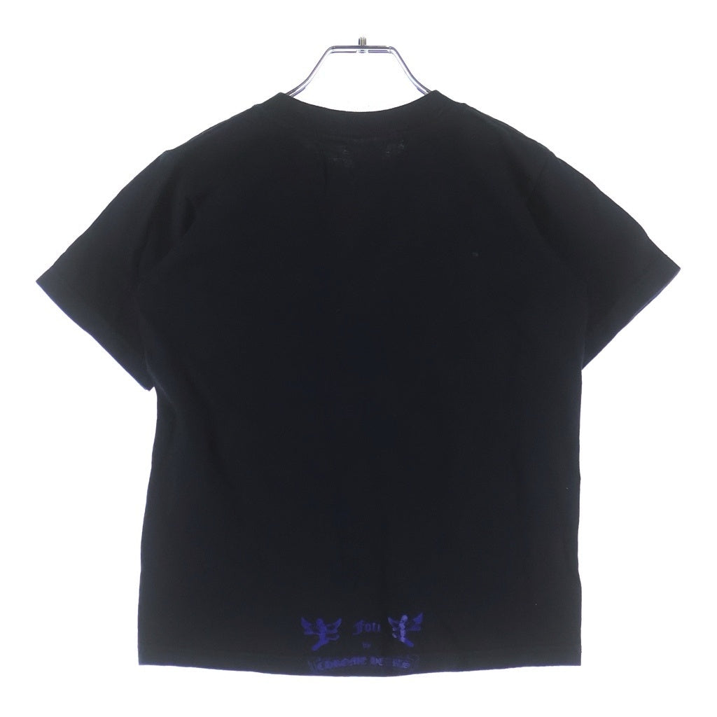 CHROME HEARTS(クロムハーツ) OLD FOTI S/S TEE オールド フォティプリント クルーネック 半袖Tシャツ ブラック レディース