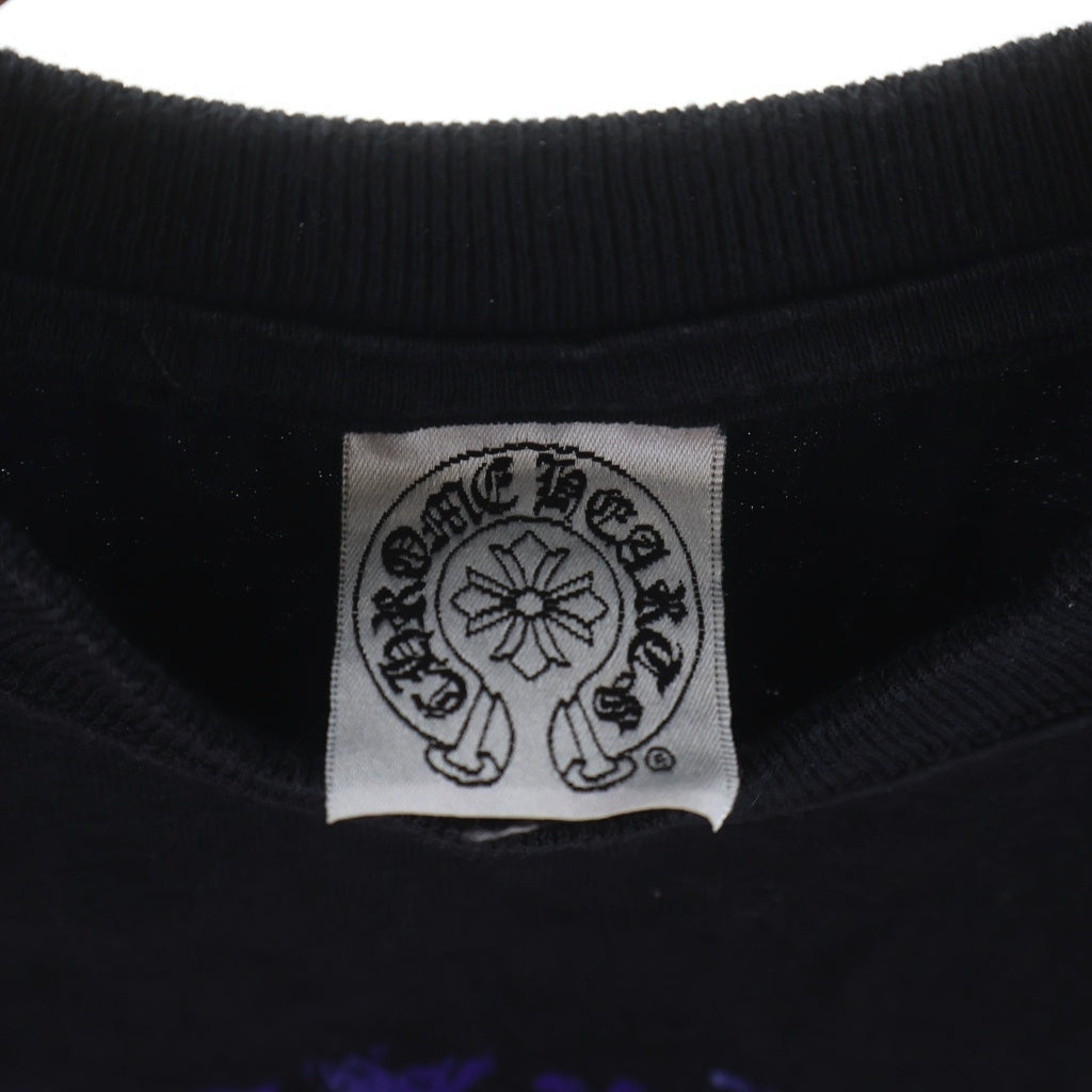 CHROME HEARTS(クロムハーツ) OLD FOTI S/S TEE オールド フォティプリント クルーネック 半袖Tシャツ ブラック レディース