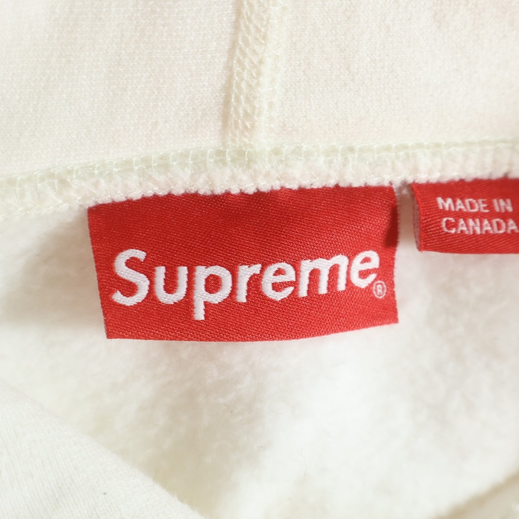SUPREME(シュプリーム) 15AW E.T. Hooded Sweatshirt フロントプリント プルオーバーパーカー ホワイト