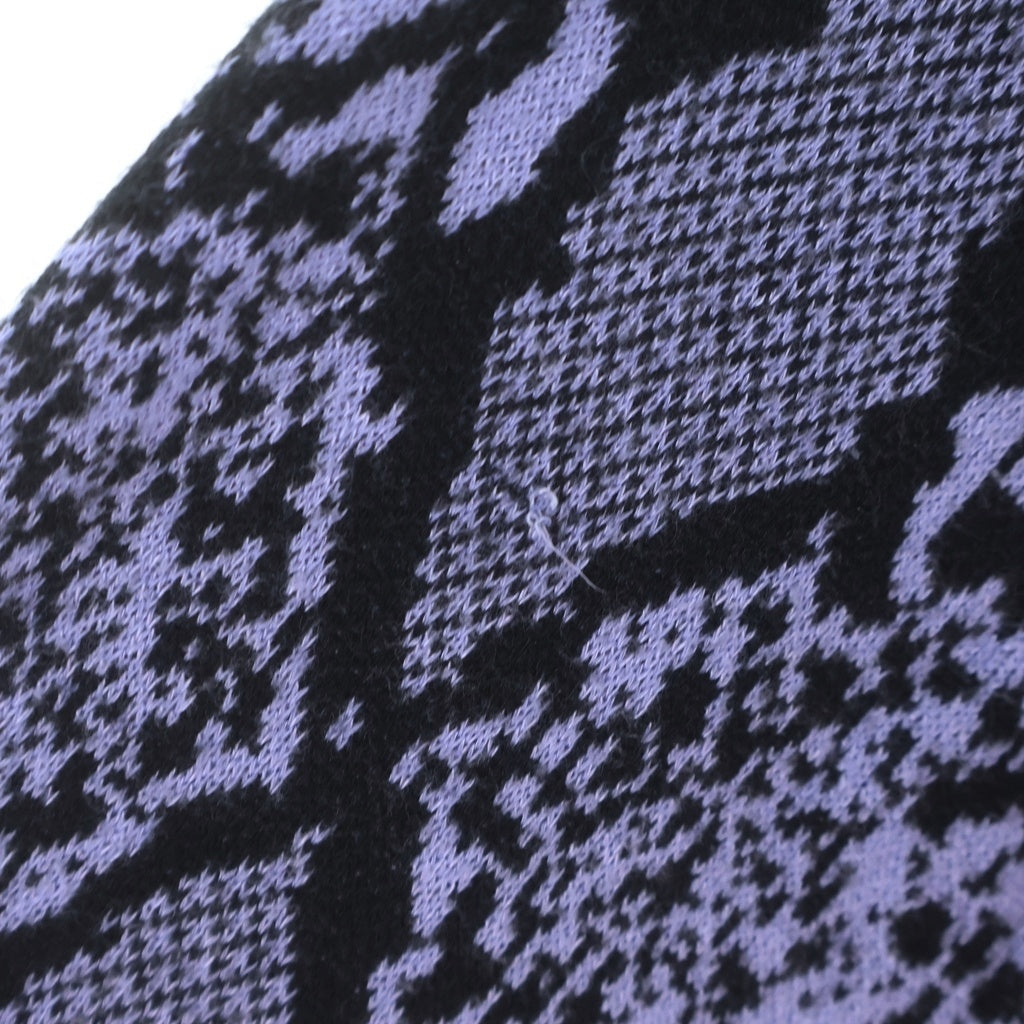 WACKO MARIA(ワコマリア) PYTHON KNIT POLO SHIRT パイソン柄 ニット