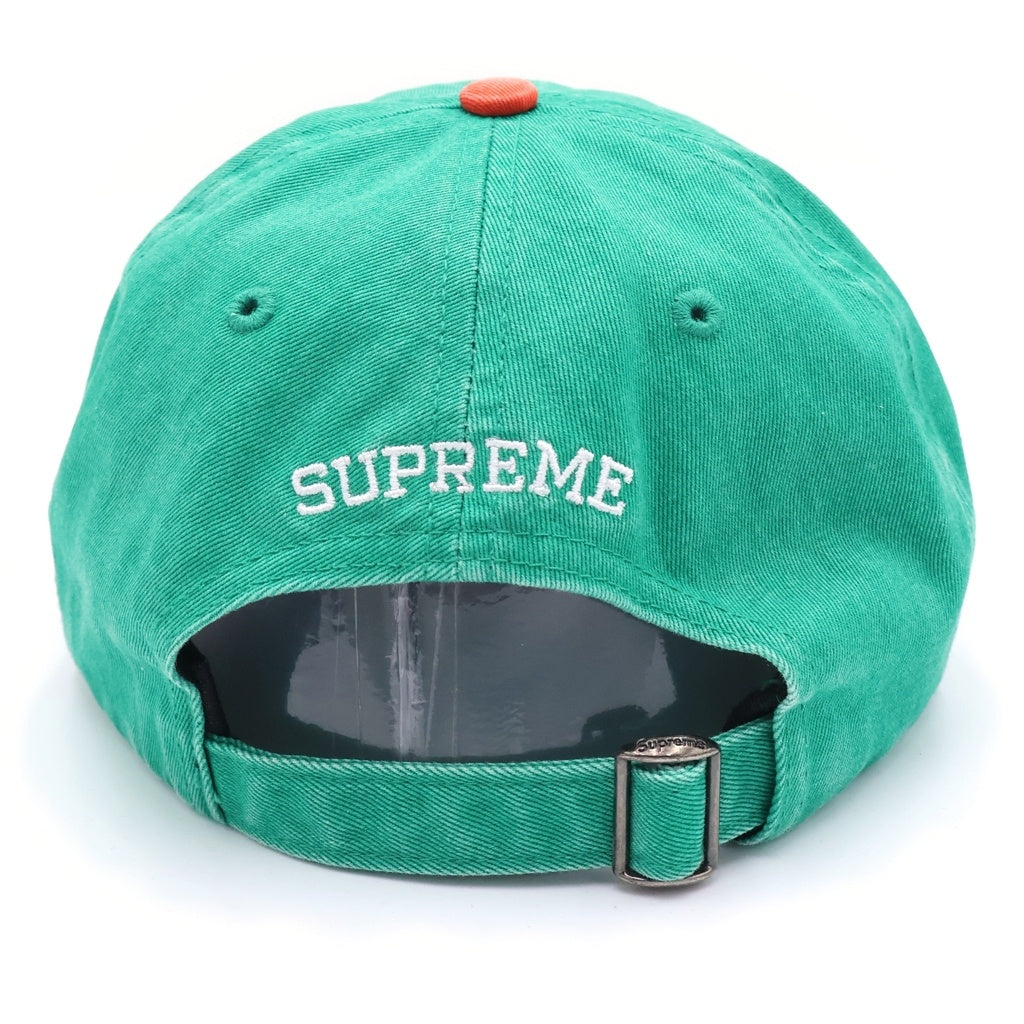 SUPREME(シュプリーム) 25AW Pigment Coated 2-Tone S Logo 6-Panel キャップ マルチカラー