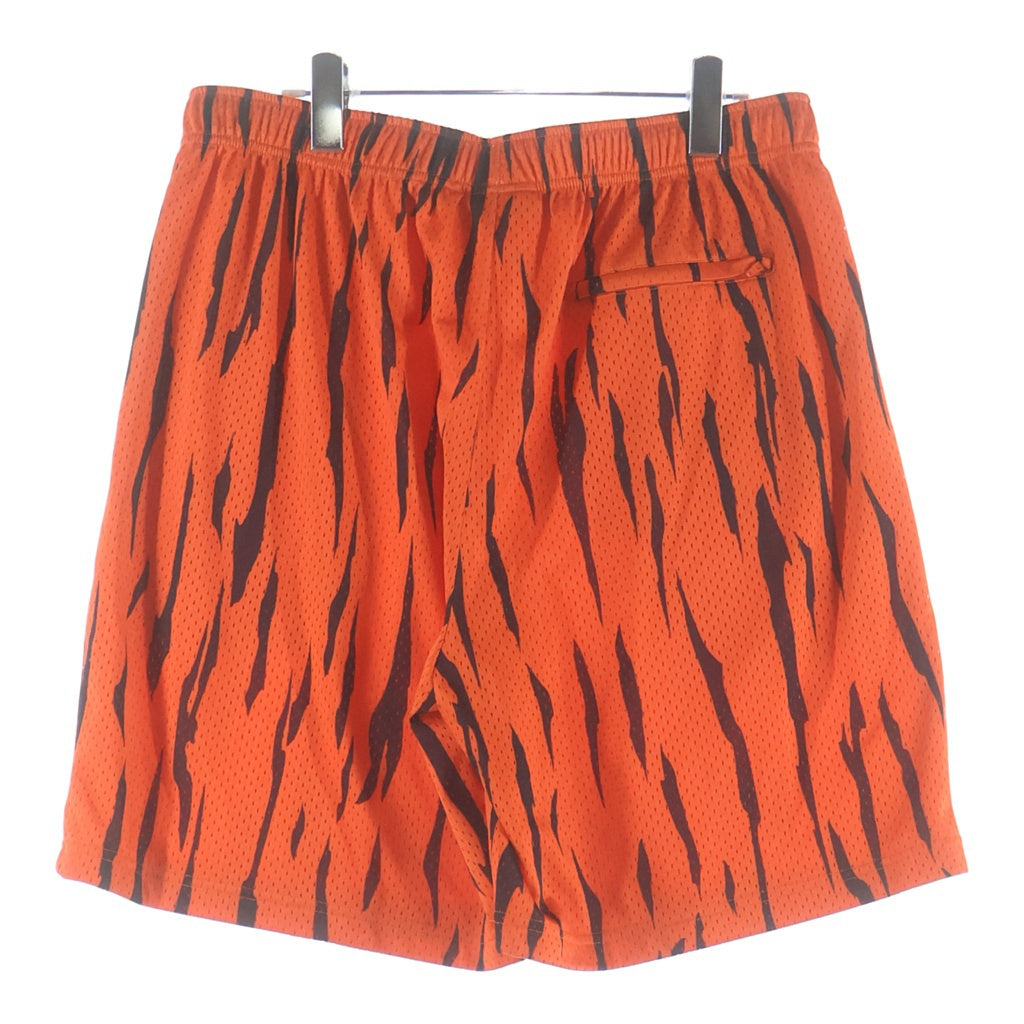 SUPREME(シュプリーム) 24SS Small Box Baggy Mesh Short tigerメッシュ ショートパンツ ハーフパンツ タイガー オレンジ