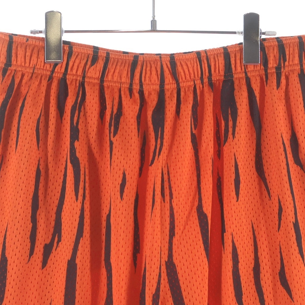SUPREME(シュプリーム) 24SS Small Box Baggy Mesh Short tigerメッシュ ショートパンツ ハーフパンツ タイガー オレンジ