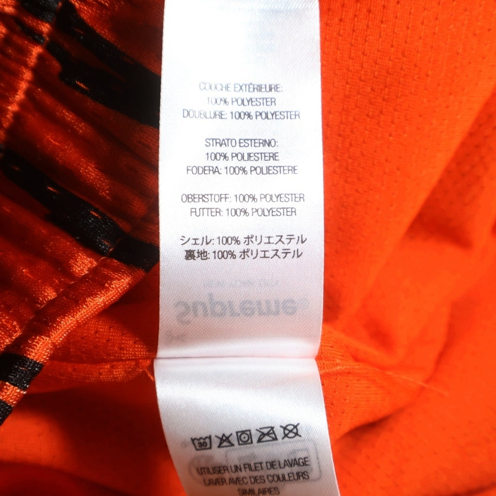 SUPREME(シュプリーム) 24SS Small Box Baggy Mesh Short tigerメッシュ ショートパンツ ハーフパンツ タイガー オレンジ