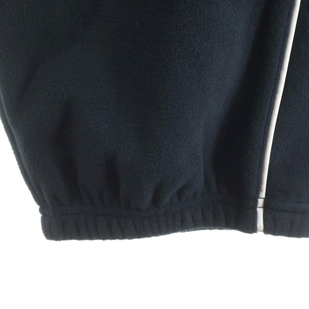 SUPREME(シュプリーム) 25AW polartec reflective piping pant ポーラーテック フリース パンツ ブラック