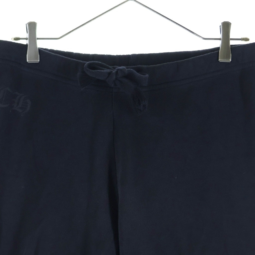 クロムハーツ　スターサイドロゴプリントスウェットパンツMサイズブラック CHROME HEARTS(クロムハーツ) Side Logo Sweat Long Pants サイドロゴ