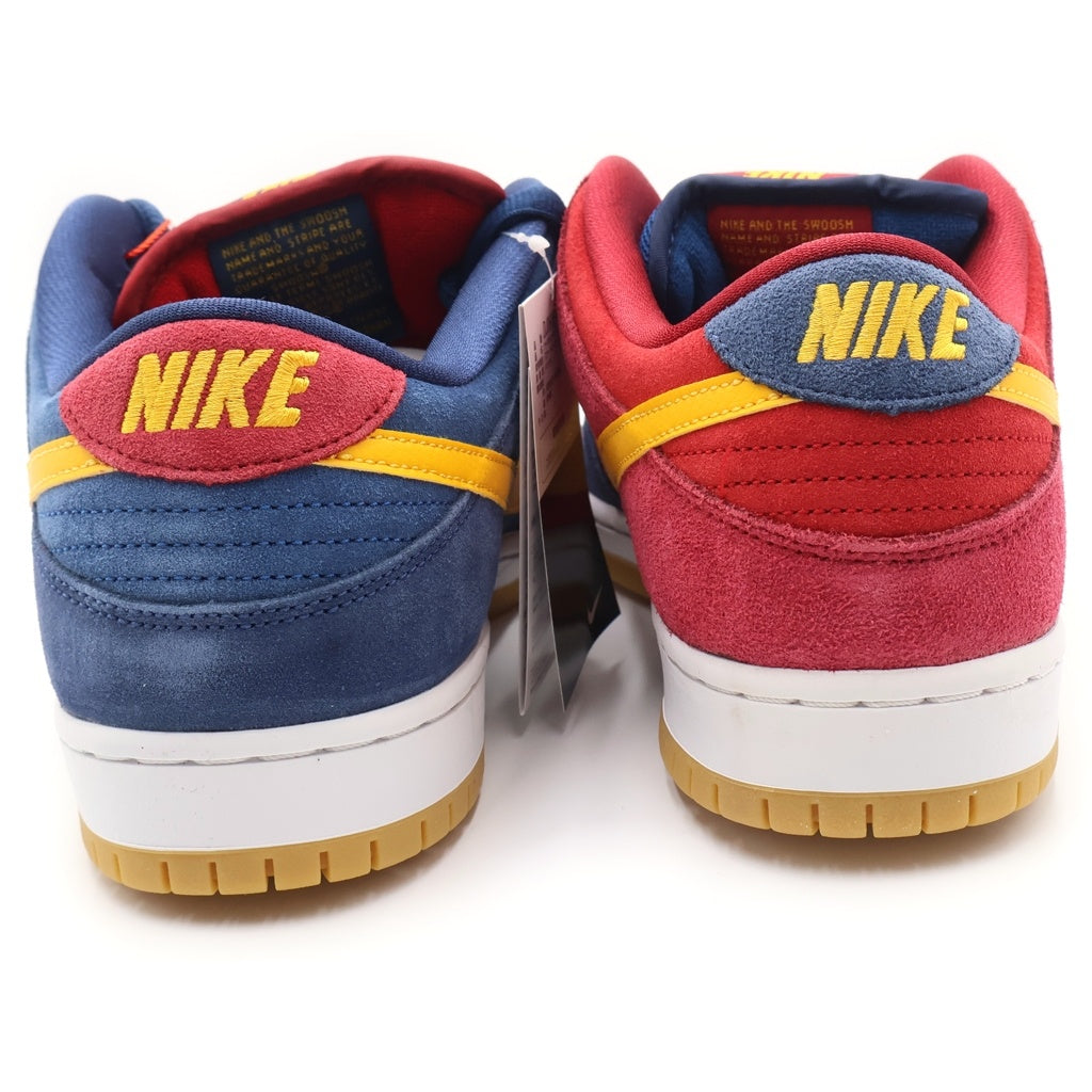 NIKE SB(ナイキエスビー) DUNK LOW BARCELONA DJ0606-400 ダンク バルセロナ ローカットスニーカー ブルー/レッド US9.5/27.5cm