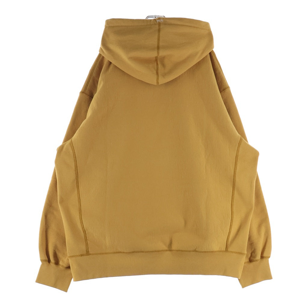 SUPREME(シュプリーム) 21AW Box Logo Hooded Sweatshirt Light Mustard ボックスロゴ フーデッド プルオーバー スウェットパーカー マスタード