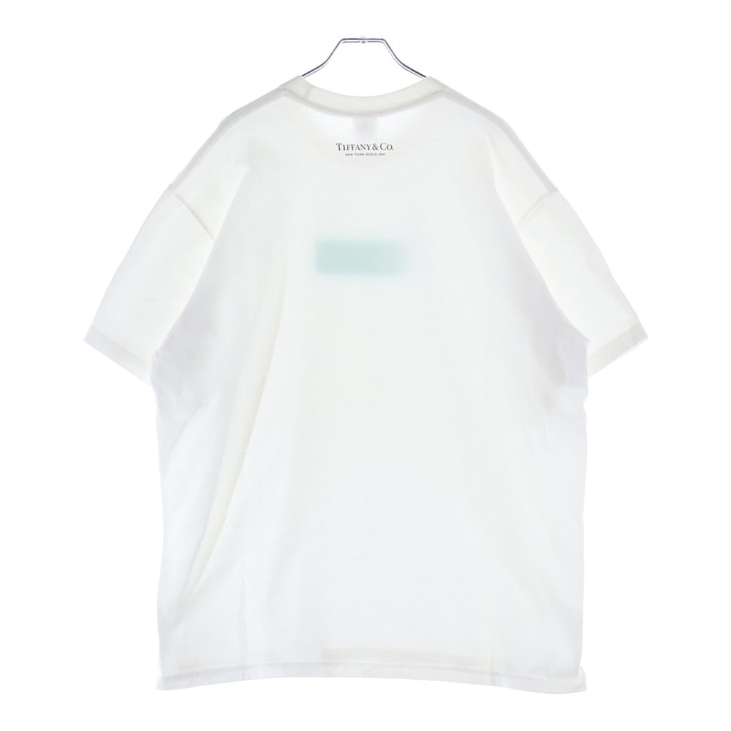 SUPREME(シュプリーム) 21AW ×Tiffany&Co Box Logo Tee ティファニー ボックスロゴ 半袖Tシャツ ホワイト