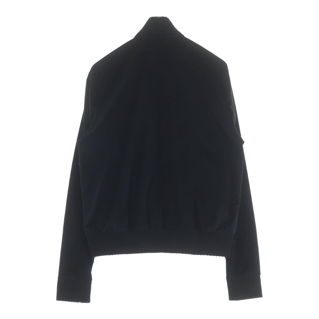 AMIRI(アミリ) Velvet Track Jacket AMロゴ刺繍 ベルベット トラックジャケット ブラック AMOUTJ1013