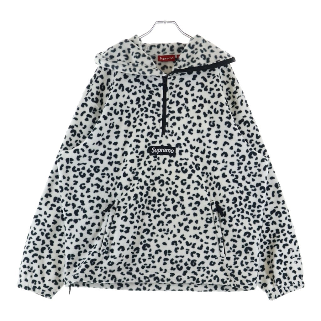 SUPREME(シュプリーム) 24AW Polartec Facemask Half Zip Hooded Sweatshirt ポーラテックフェイスマスクハーフジップフーデッドスウェットシャツ プルオーバーフリースジャケット